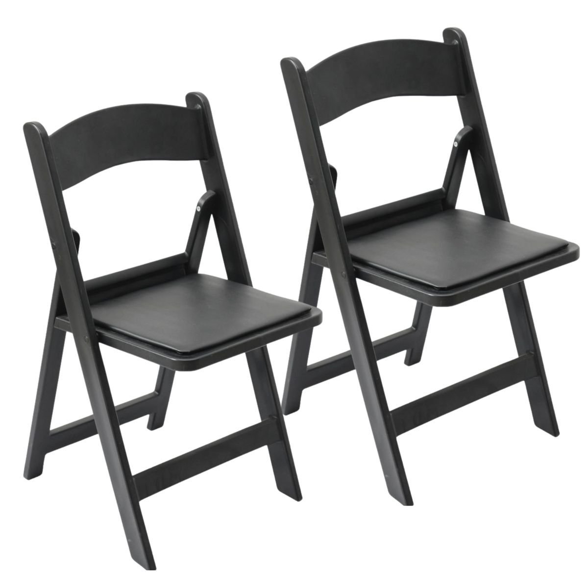 Black Resin Wimbledon Chairs for sale