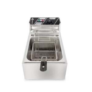 6L Electric Fryers Chip Stainless Steel Single tank For Sale