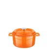 Lava Round Casserole 28cm - Matt Orange – 6.7L