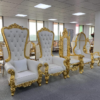 King and Queen bridal chairs