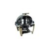 CHAFING DISH ROUND - ROLLTOP - DELUXE