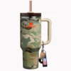 THE POST MALONE X STANLEY QUENCHER H2.0 FLOWSTATE TUMBLER | 40 OZ NWB Camo